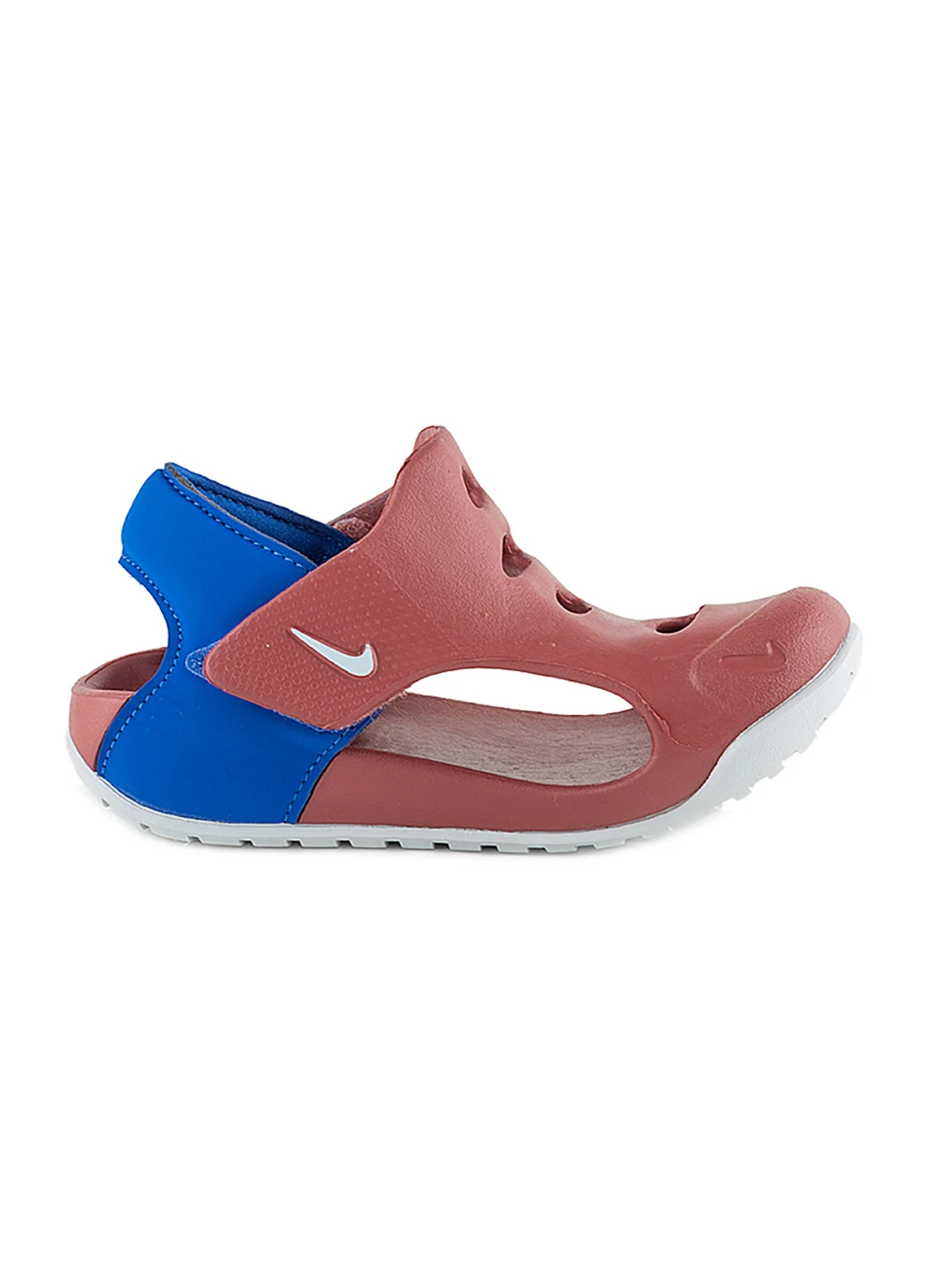 Коричневые кэжуал детские сандали (босоножки) sunray protect 3 (td) коричневый Nike