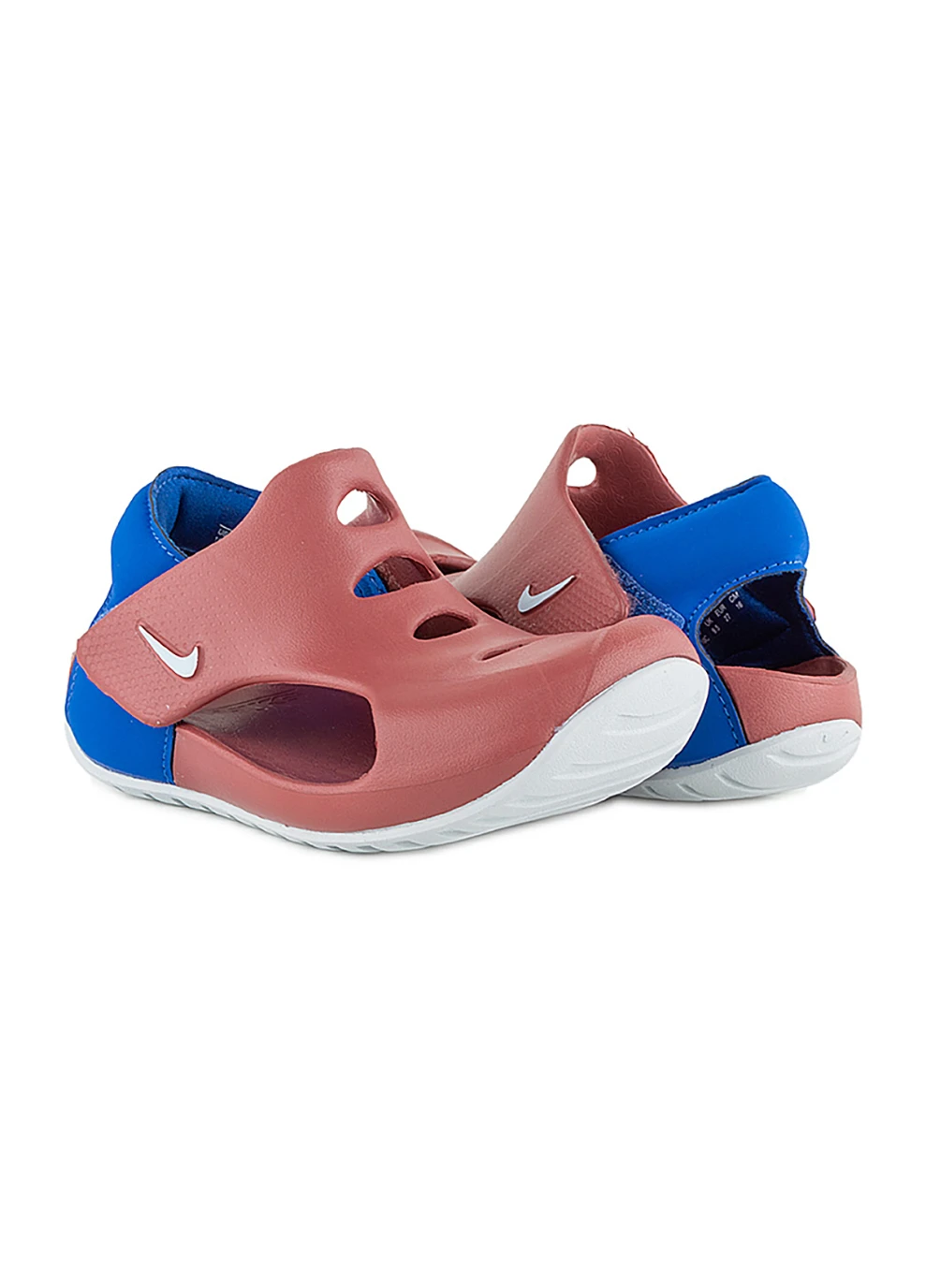 Коричневые кэжуал детские сандали (босоножки) sunray protect 3 (td) коричневый Nike