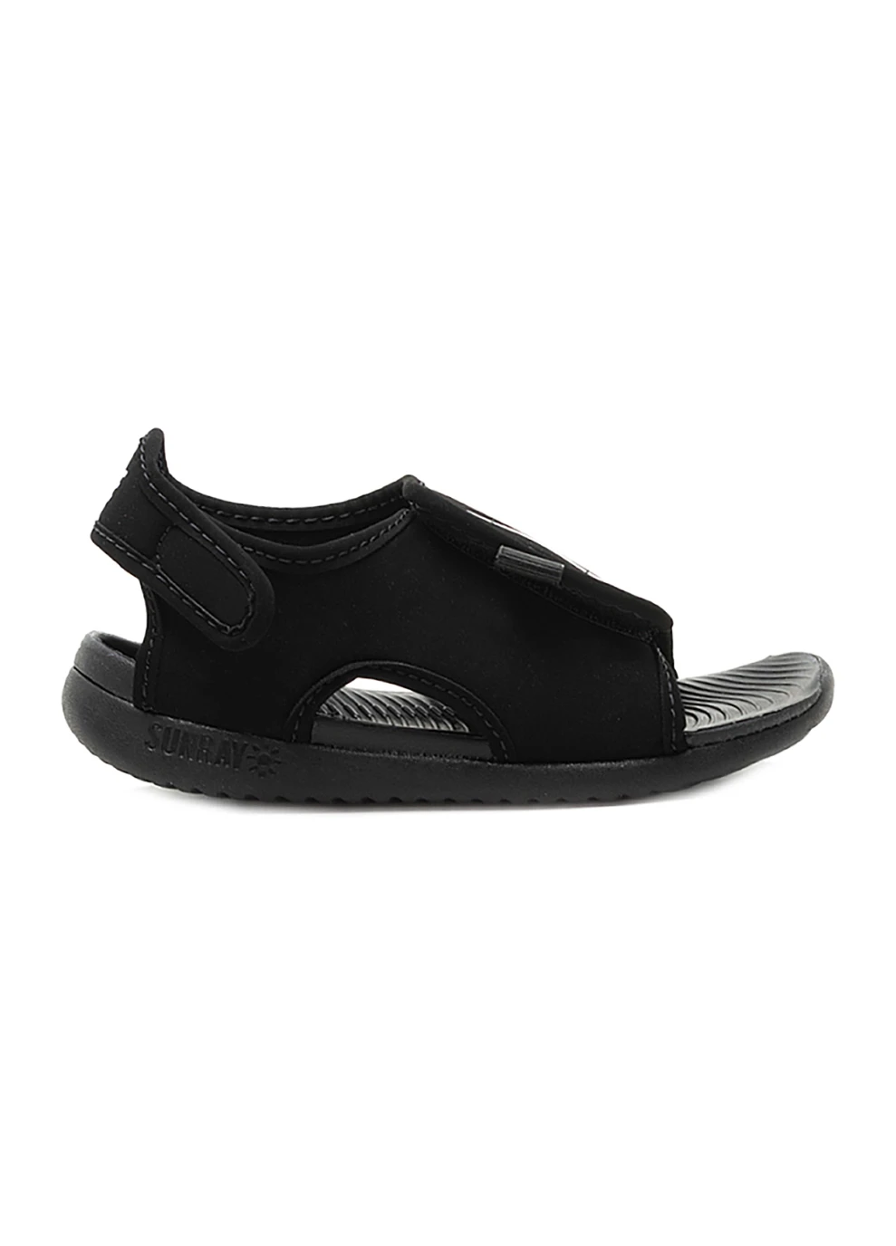Черные кэжуал детские сандали (босоножки) sunray adjust 5 v2 (td) черный Nike