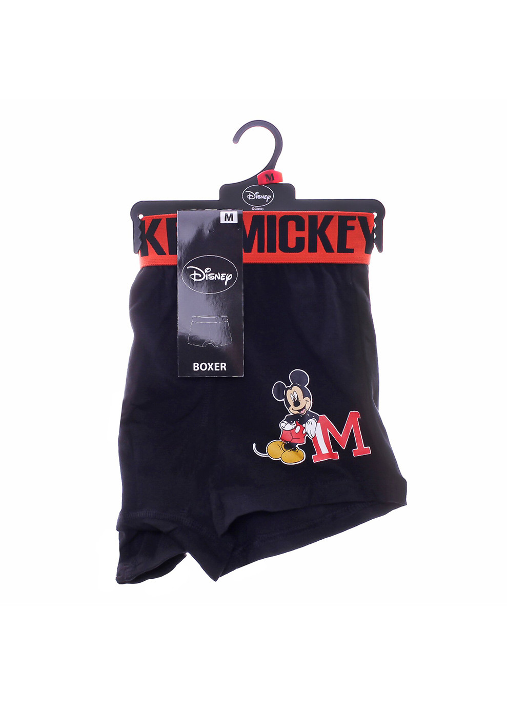 Боксеры трусы Mickey Mouse etter 1-pack Черный; Красный Disney (260795174)