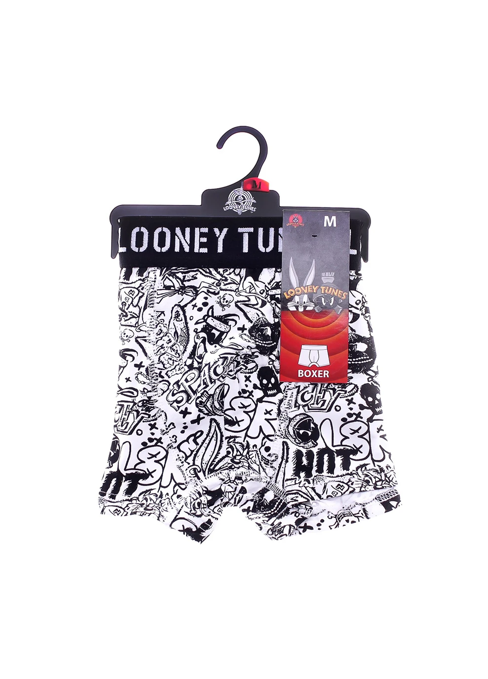 Трусы-боксеры ooney Tunes Noir Onomatopee 1-pack Черный; Белый Looney Tunes (260796255)