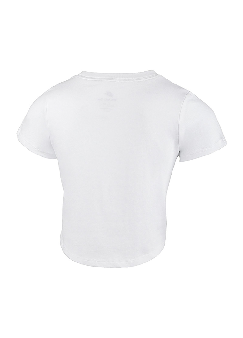 Белая демисезонная детская футболка g nsw tee crop futura белый Nike