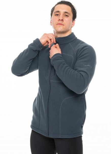 Мужская флисовая кофта с карманом Серый ThermoX graphite (260817064)