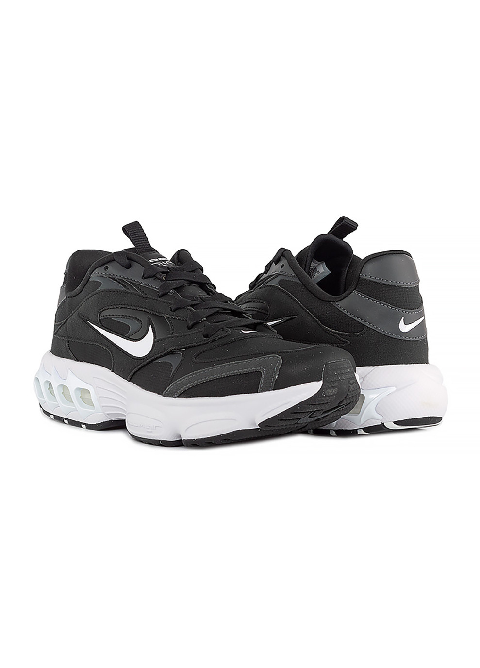 Чорні осінні жіночі кросівки w zoom air fire чорний Nike