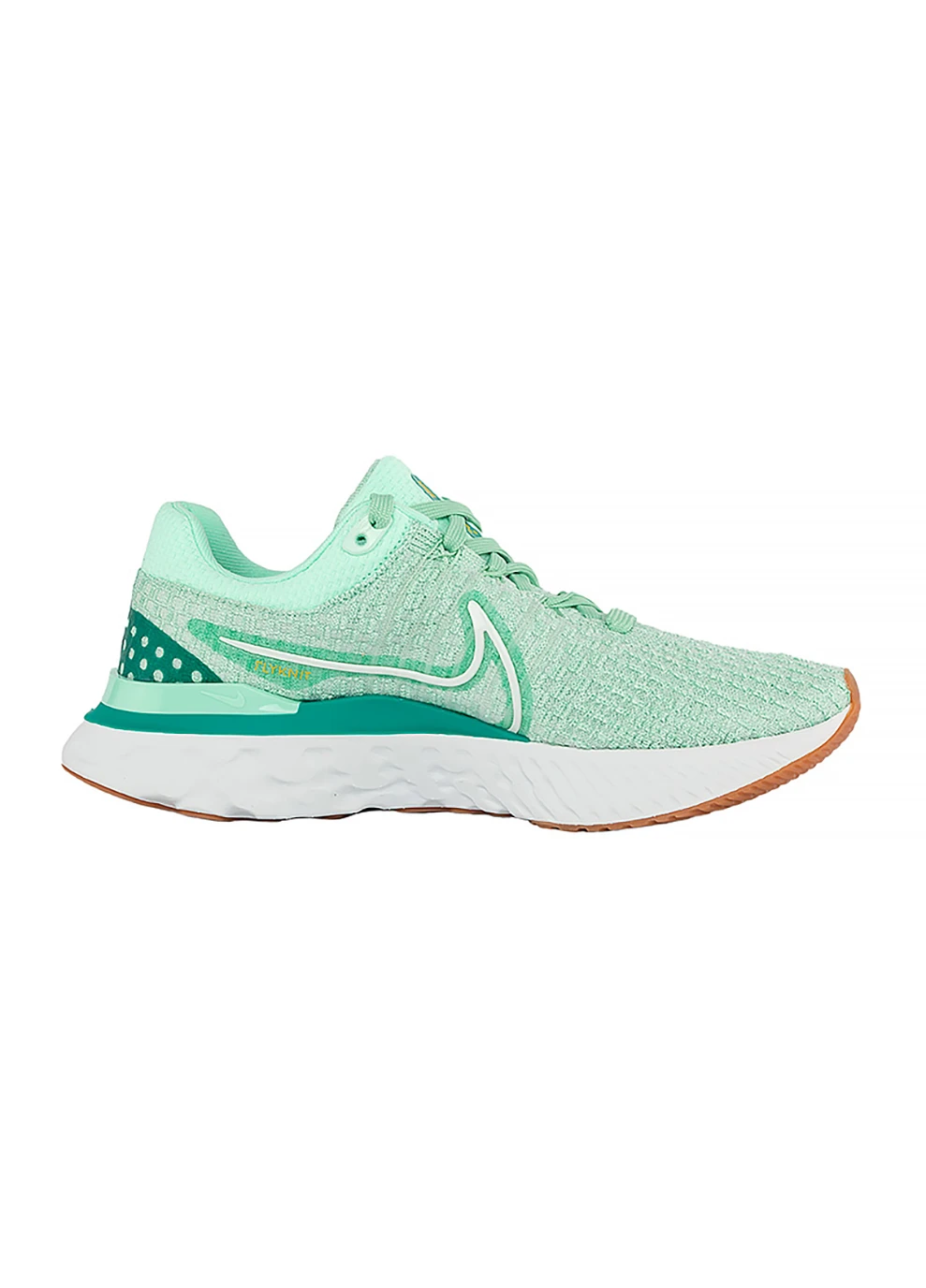 Женские Кроссовки REACT INFINITY RUN FK 3 Бирюзовый Nike бирюзовые демисезоны (260793193)