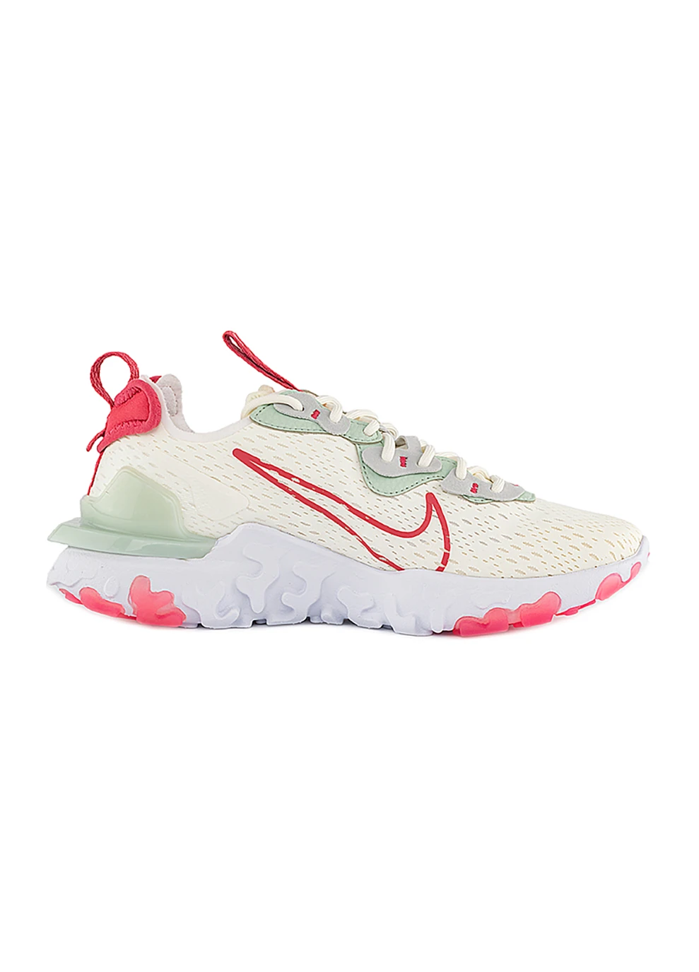 Женские Кроссовки NSW REACT VISION Белый Nike белые демисезоны (260796455)