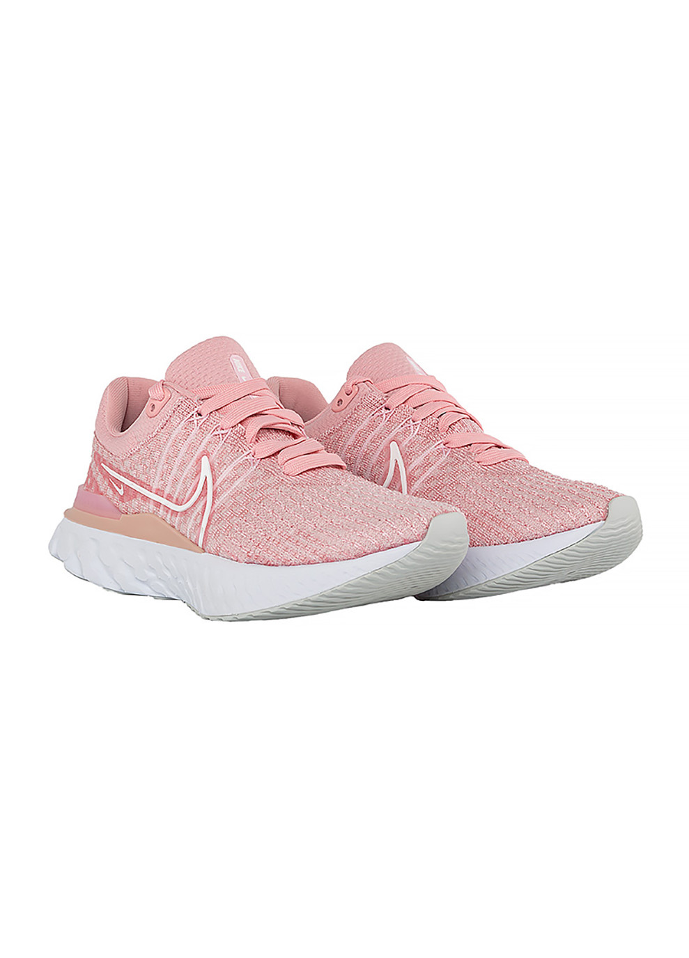 Рожеві осінні жіночі кросівки react infinity run fk 3 рожевий Nike