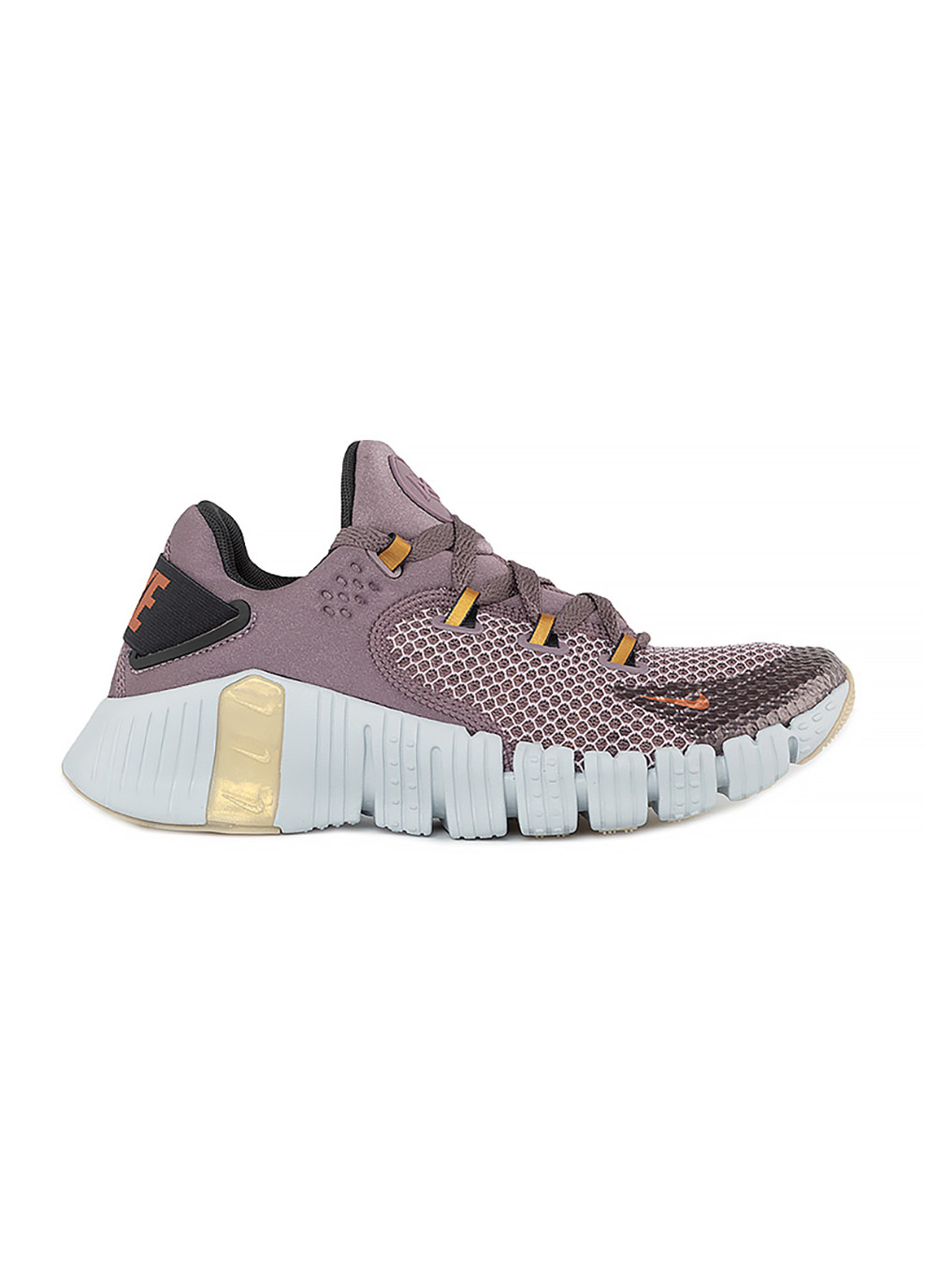 Фиолетовые демисезонные женские кроссовки free metcon 4 prm фиолетовый Nike