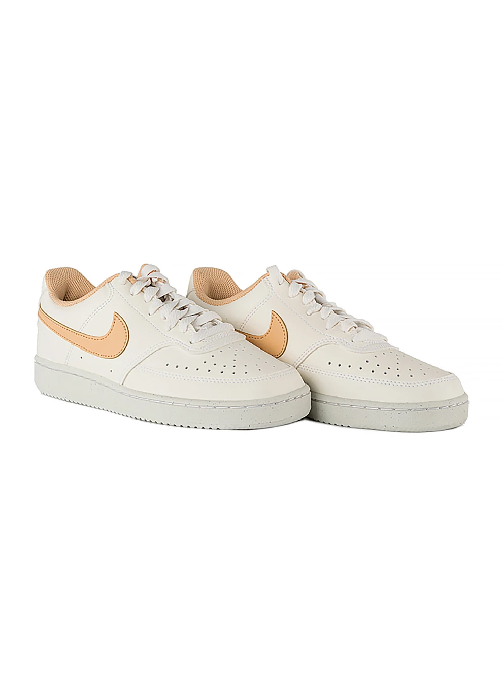 Женские Кроссовки W COURT VISION LO NN Белый Nike белые демисезоны (260795039)