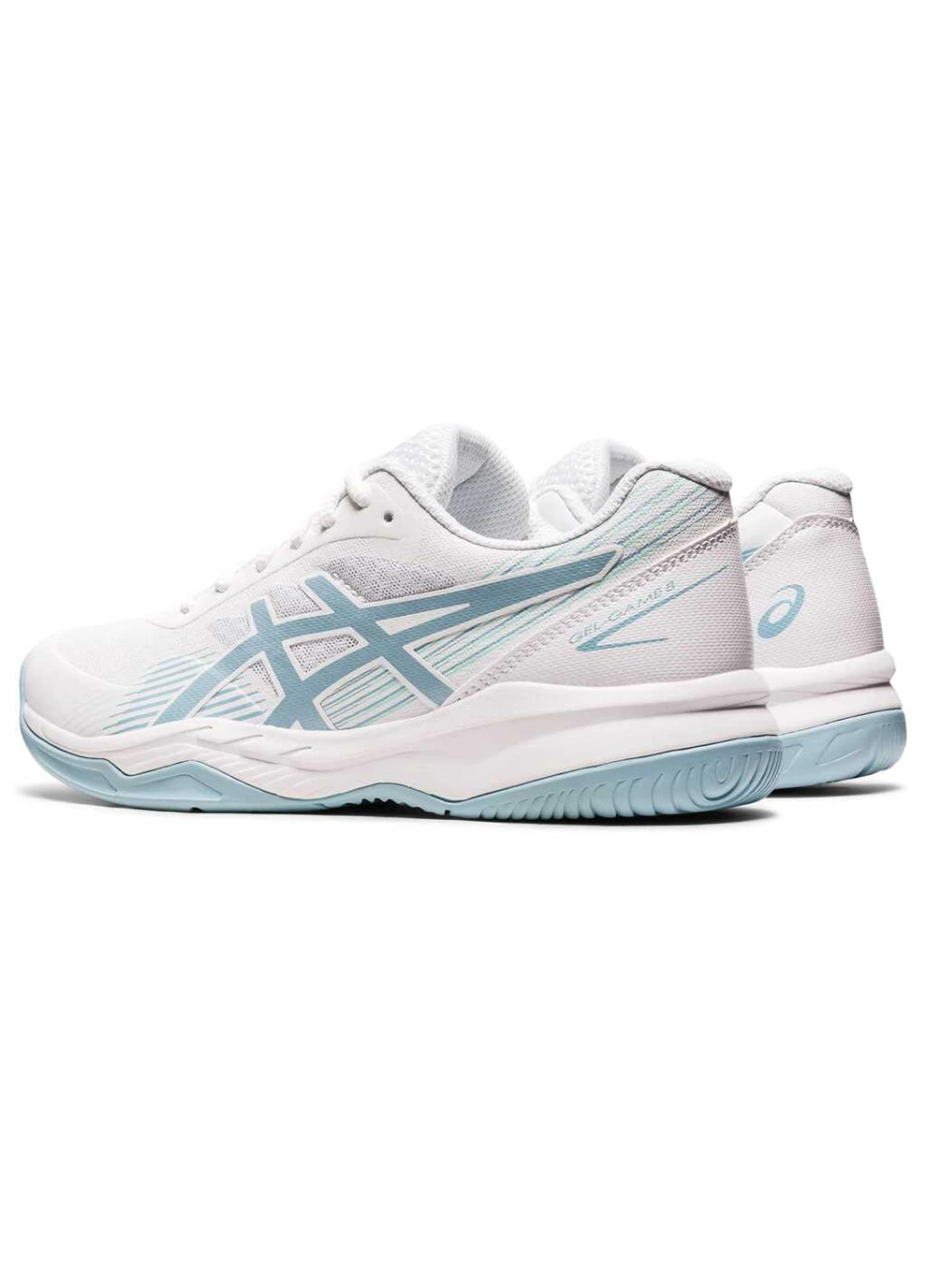 Кросівки жіночі Gel-Challenger 13 white/light-blue Asics сині демісезони (260792869)