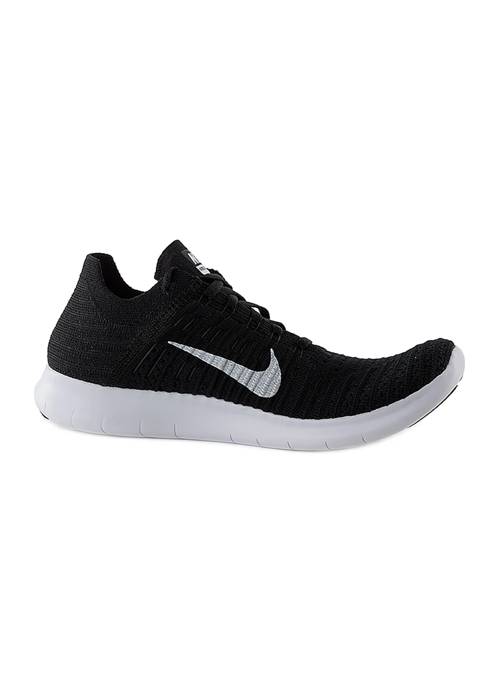 Женские Кроссовки WMNS FREE RN FLYKNIT Черный Nike чёрные демисезоны (260794022)
