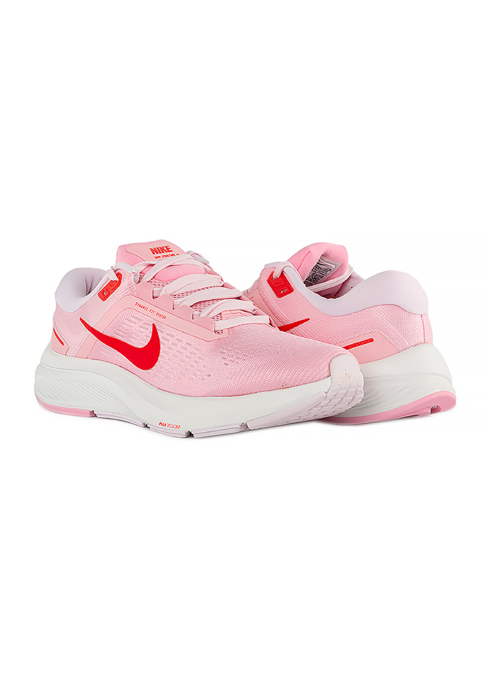 Рожеві осінні жіночі кросівки w air zoom structure 24 рожевий Nike