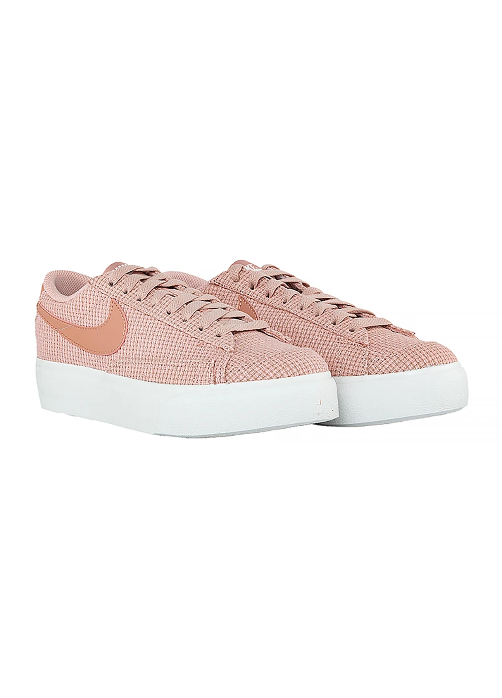 Жіночі Кросівки BLAZER LOW PLATFORM ESS Рожевий Nike рожеві демісезони (260793084)