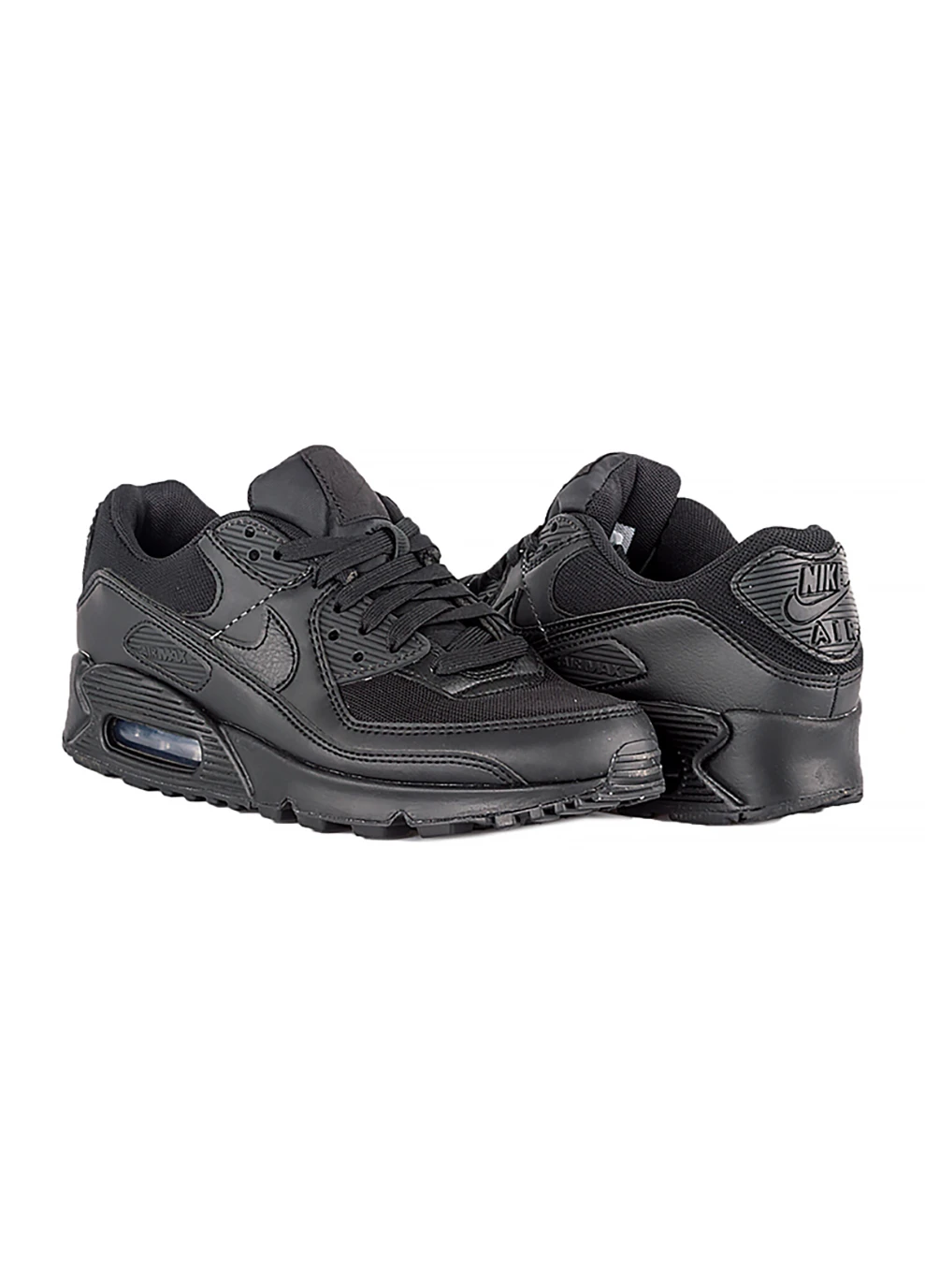 Жіночі Кросівки WMNS AIR MAX 90 Чорний Nike чорні демісезони (260794510)