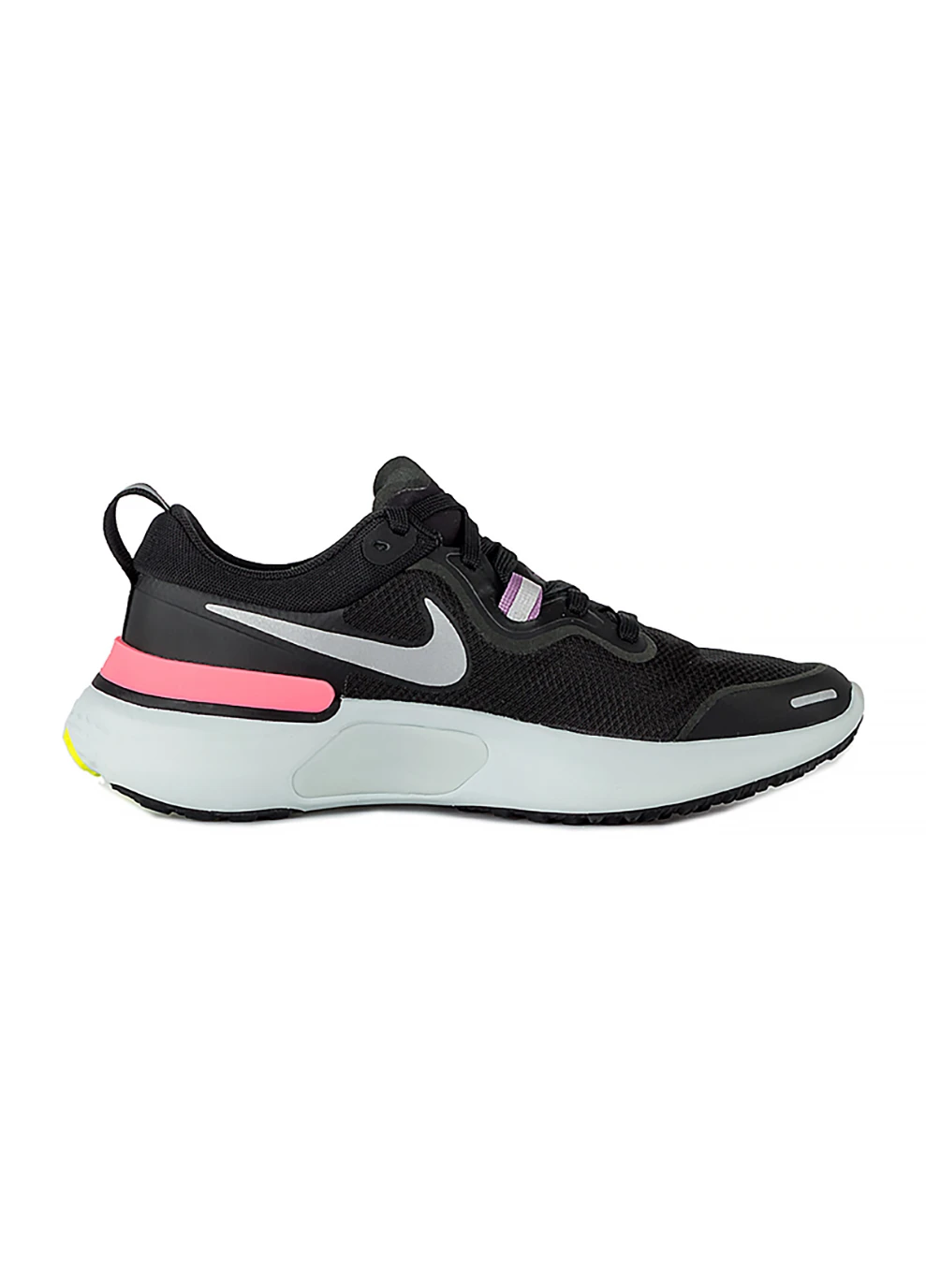 Женские Кроссовки REACT MILER Черный Nike чёрные демисезоны (260795575)