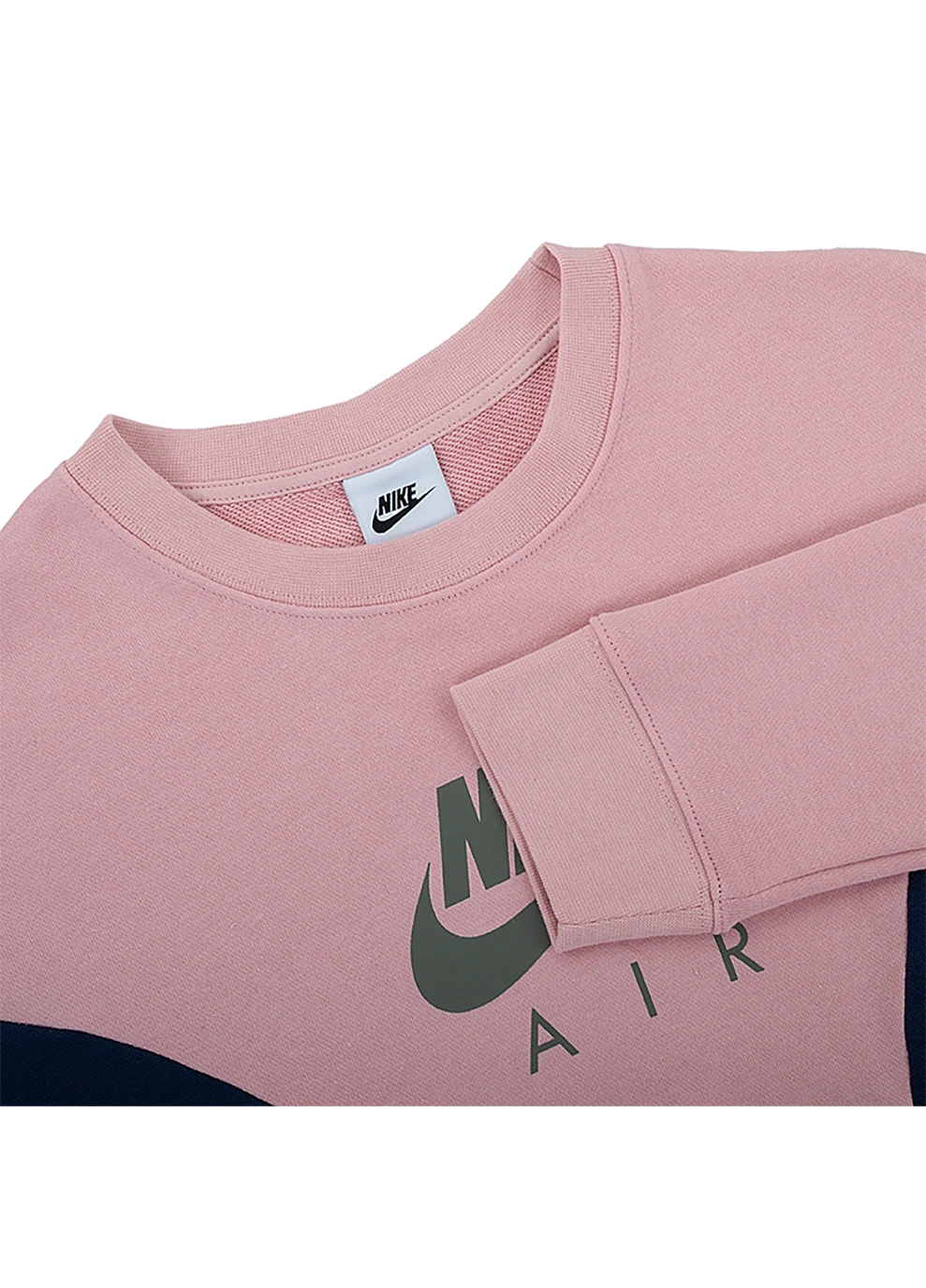 Дитяча Кофта G NW AIR FT BF CREW Рожевий Nike (260795122)
