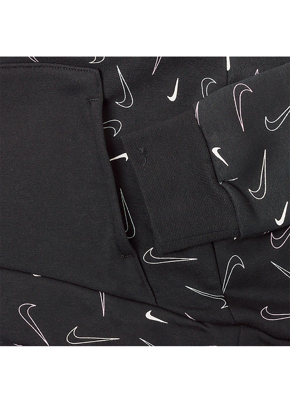 Дитяча Кофта G NSW FLC AOP HOODIE Комбінований Nike (260795033)