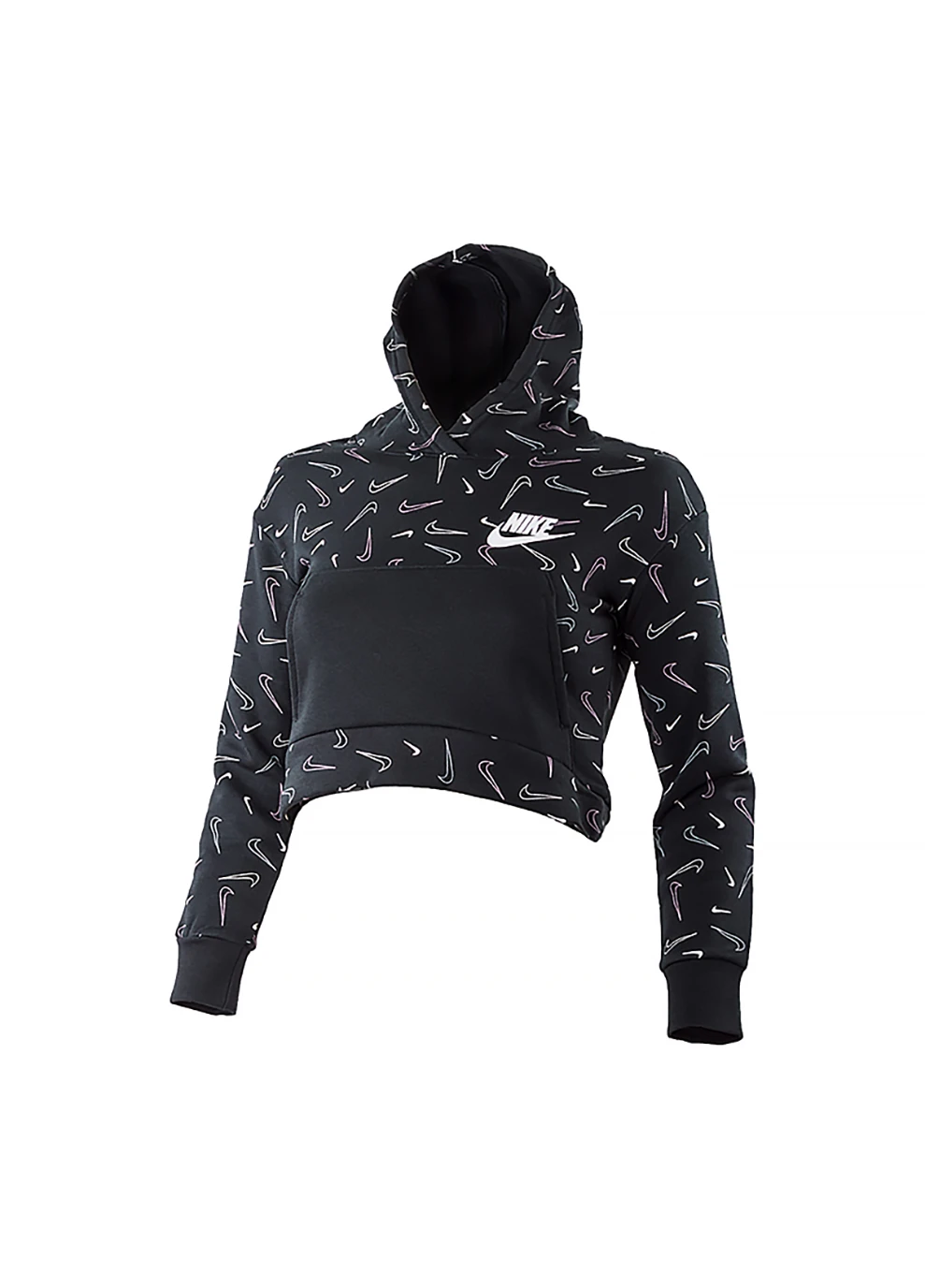 Дитяча Кофта G NSW FLC AOP HOODIE Комбінований Nike (260795033)