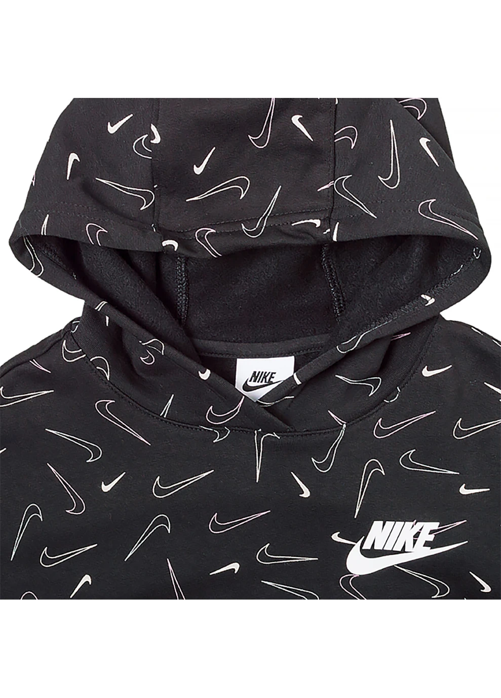 Дитяча Кофта G NSW FLC AOP HOODIE Комбінований Nike (260795033)