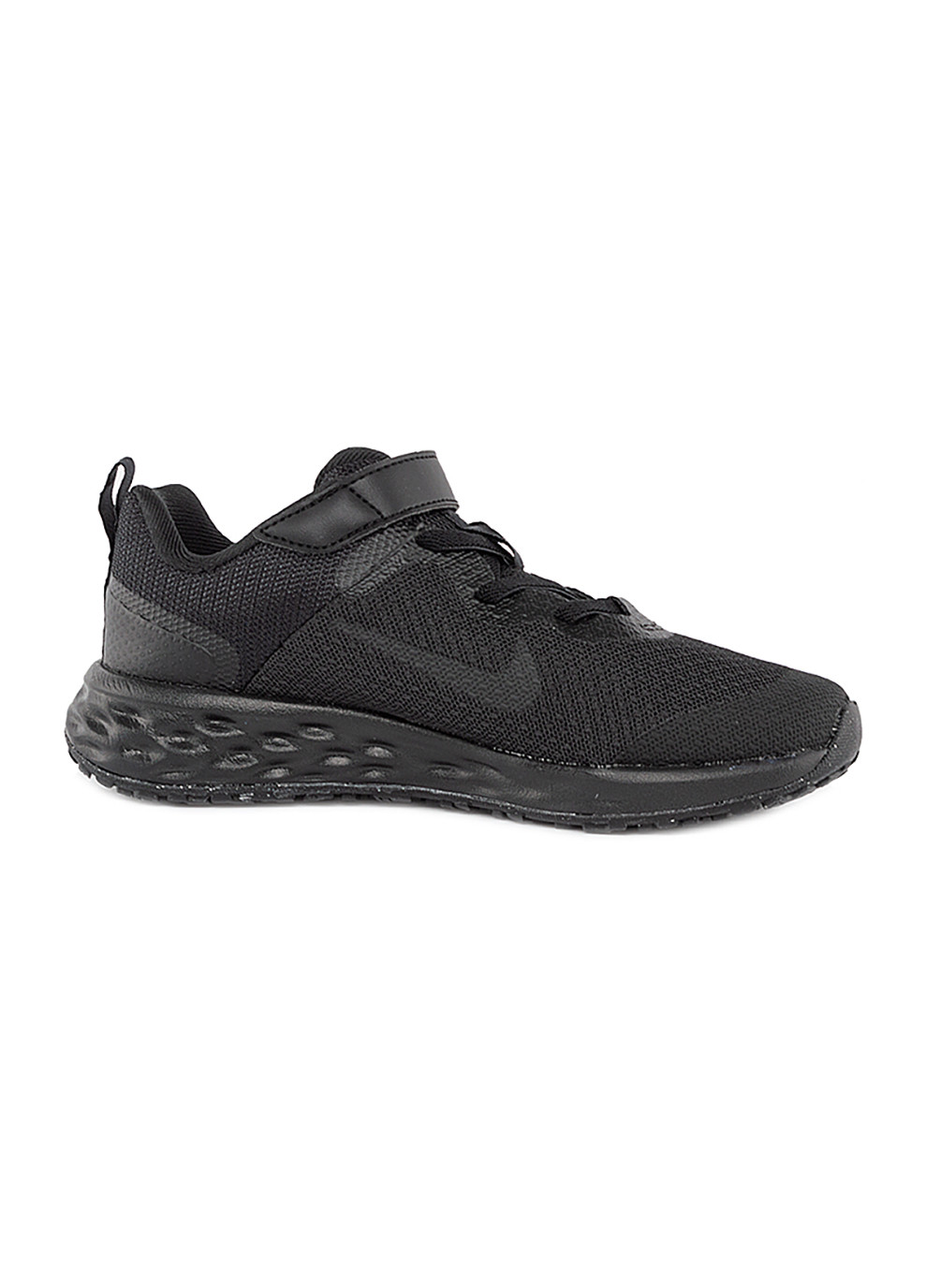 Черные демисезонные детские кроссовки revolution 6 psv черный Nike