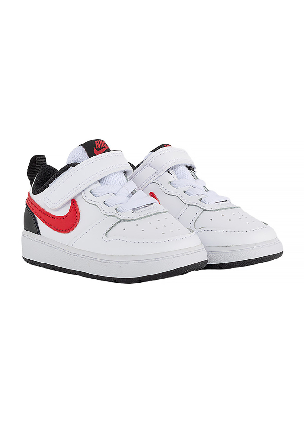 Білі Осінні дитячі кросівки court borough low 2 bt білий Nike