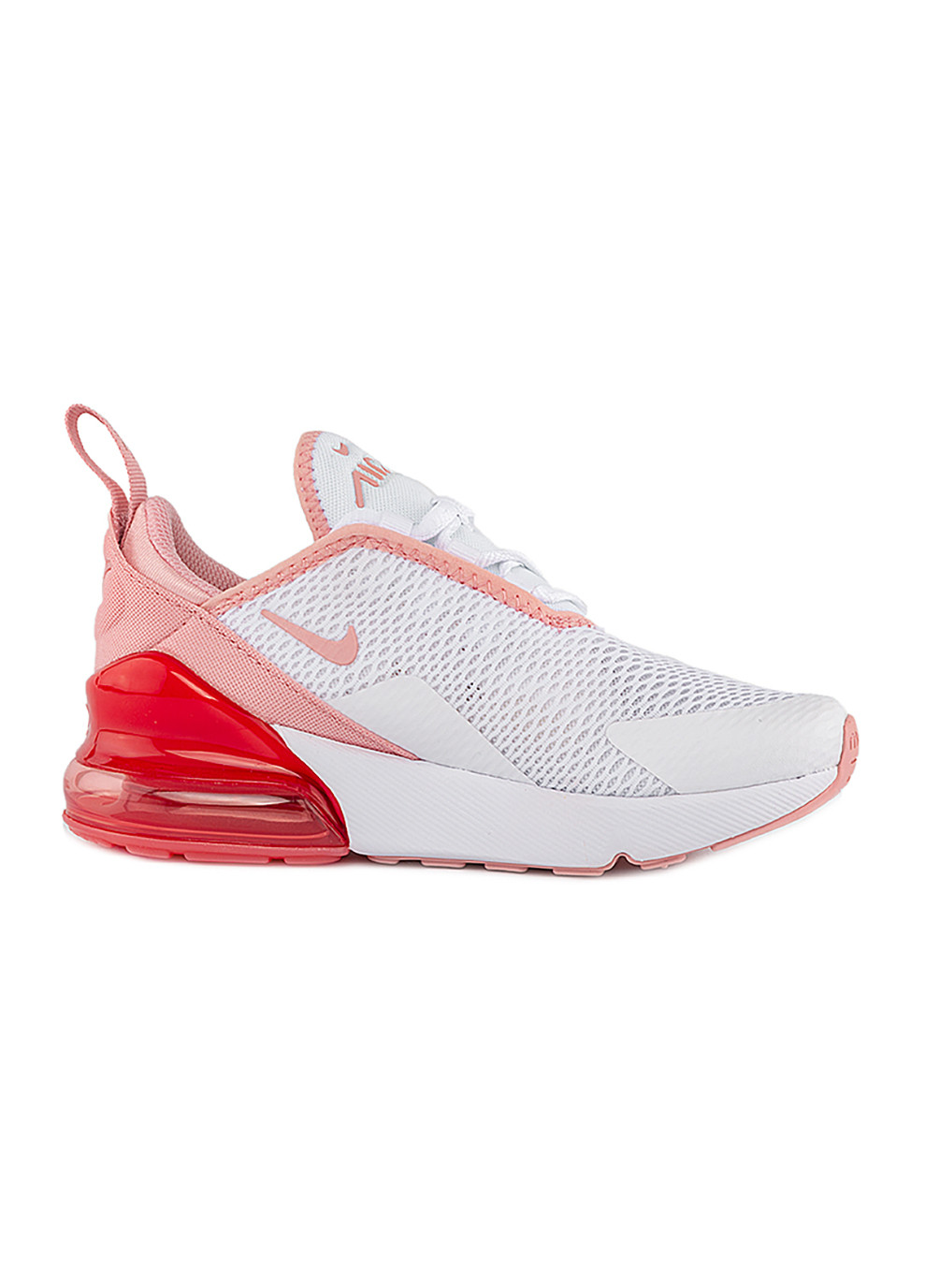 Белые демисезонные детские кроссовки air max 270 bp белый Nike