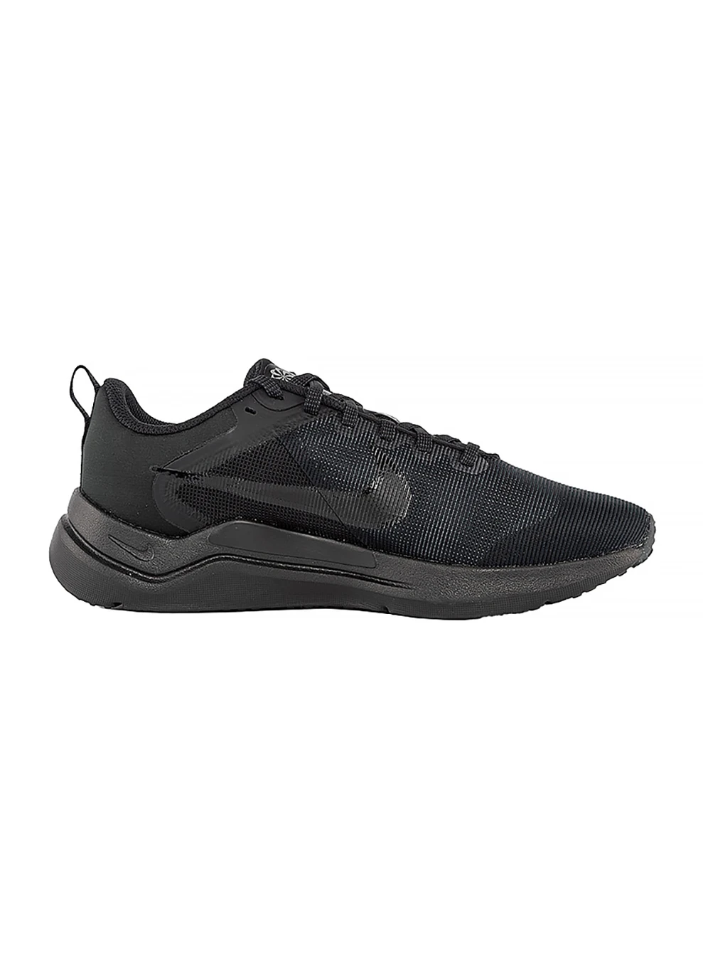 Чорні чоловічі кросівки downshifter 12 чорний демісезон Nike