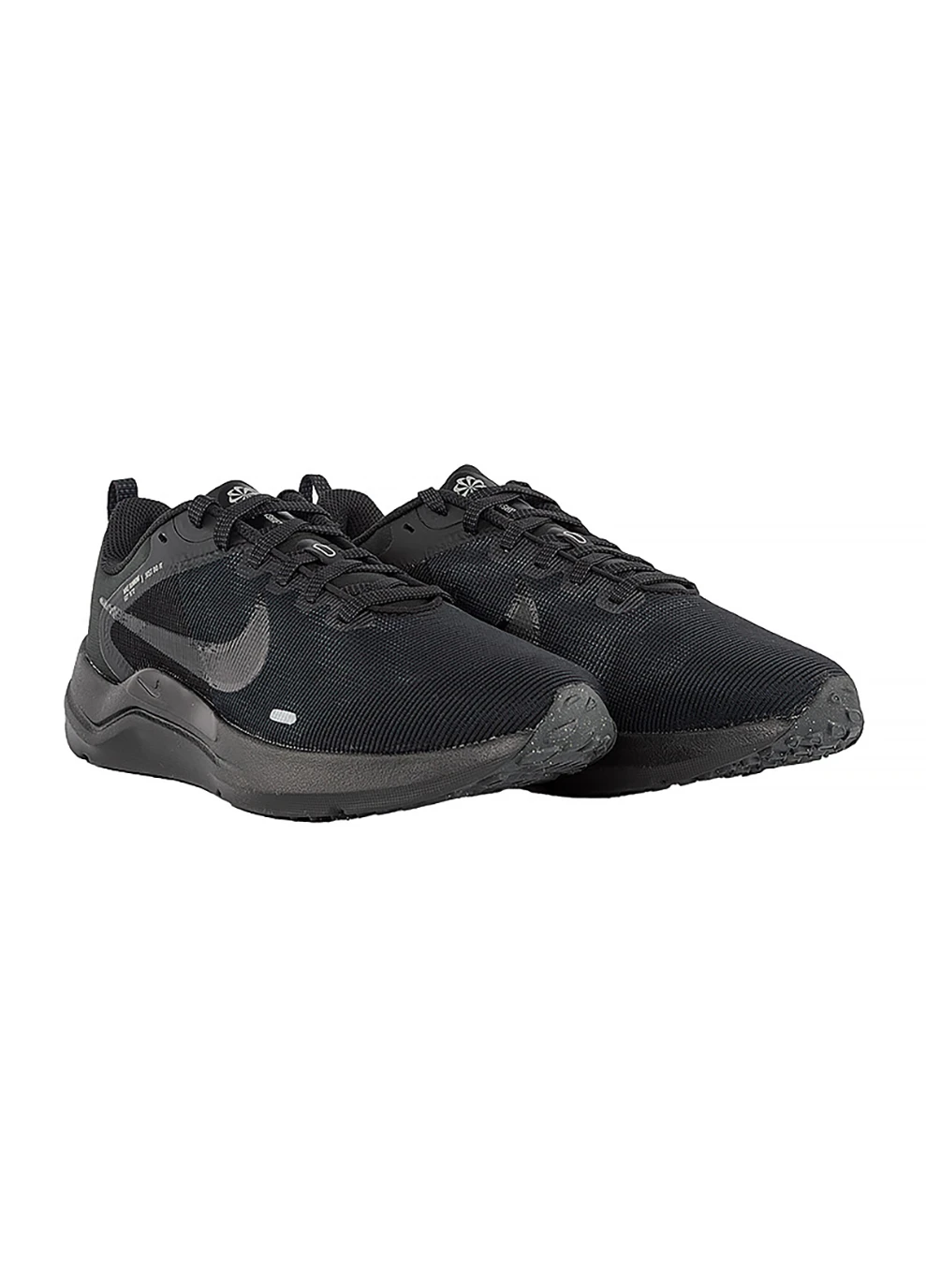 Чорні чоловічі кросівки downshifter 12 чорний демісезон Nike