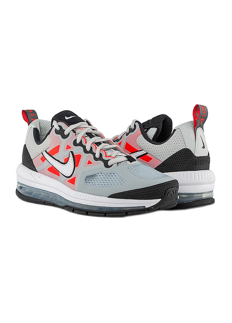 Сірі чоловічі кросівки air max genome сірий демісезон Nike