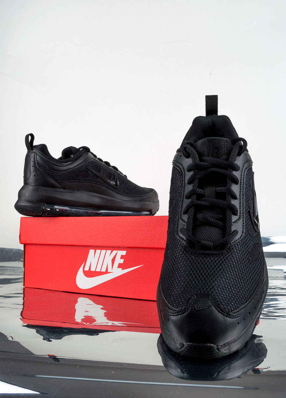 Черные демисезонные мужские кроссовки air max ap черный Nike