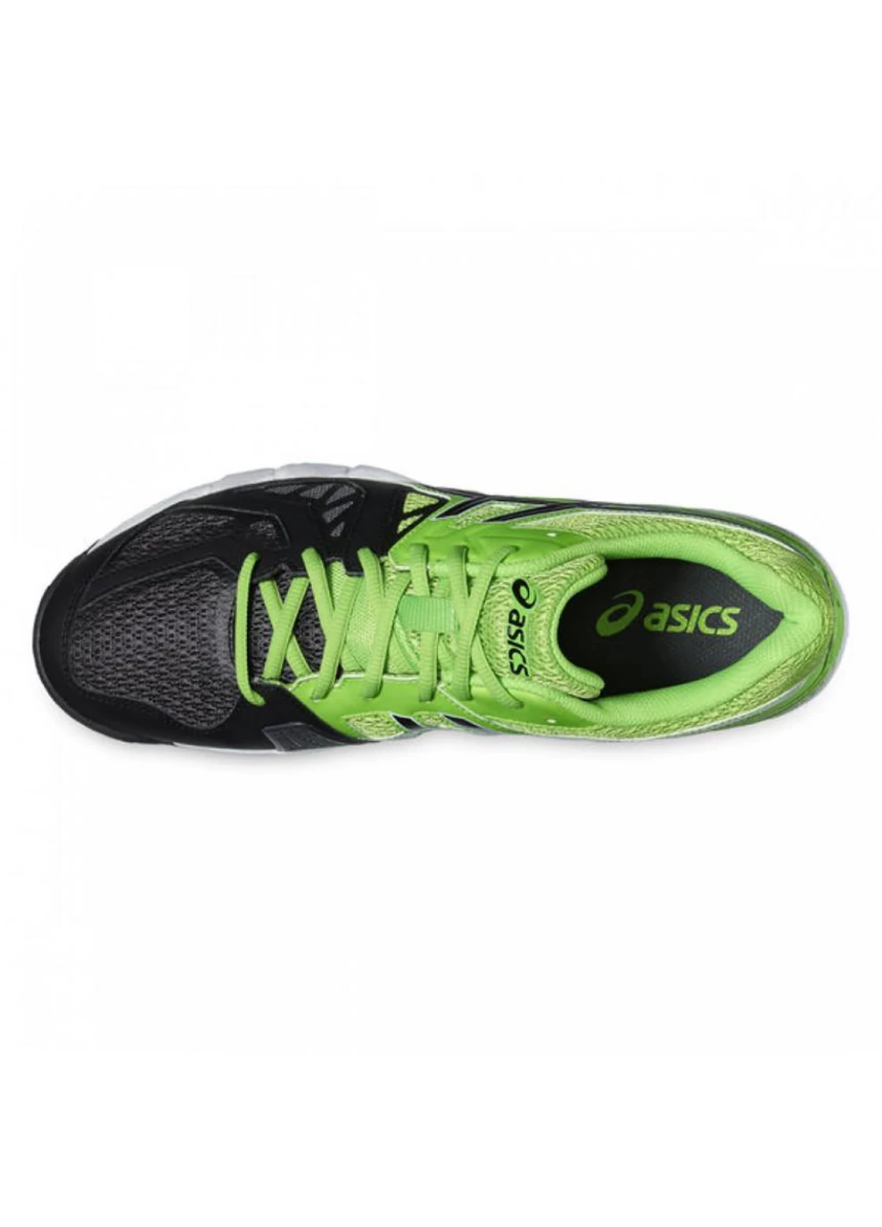 Зеленые демисезонные кроссовки сквош муж. gel-blade 5 green/black Asics