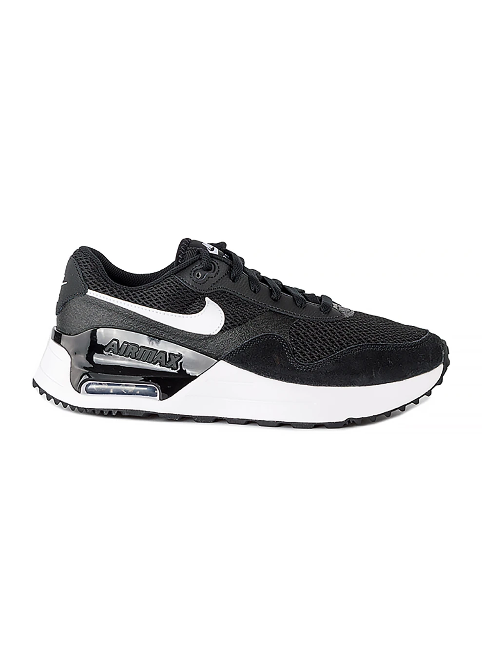 Чорні чоловічі кросівки air max systm чорний демісезон Nike
