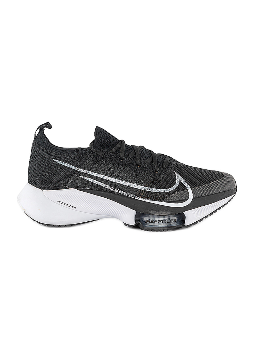 Черные демисезонные мужские кроссовки air zoom tempo next fk черный Nike