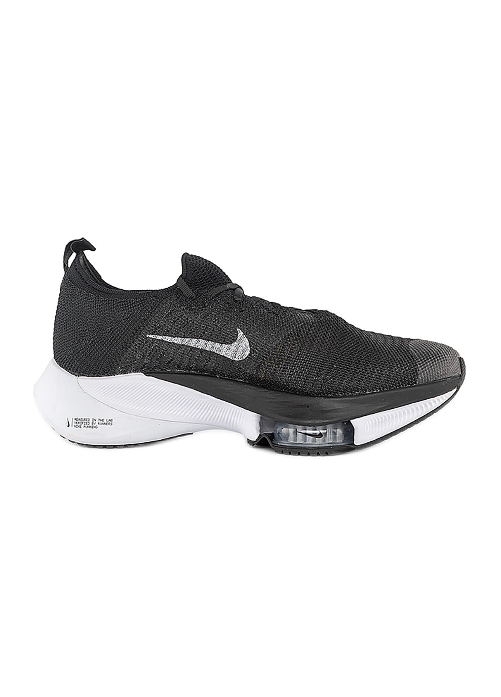 Черные демисезонные мужские кроссовки air zoom tempo next fk черный Nike