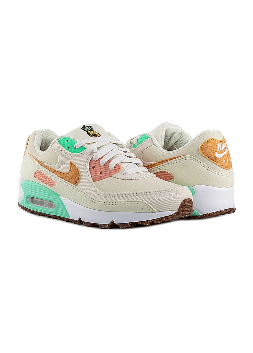Бежеві кросівки w air max 90 lx бежевий демісезон Nike