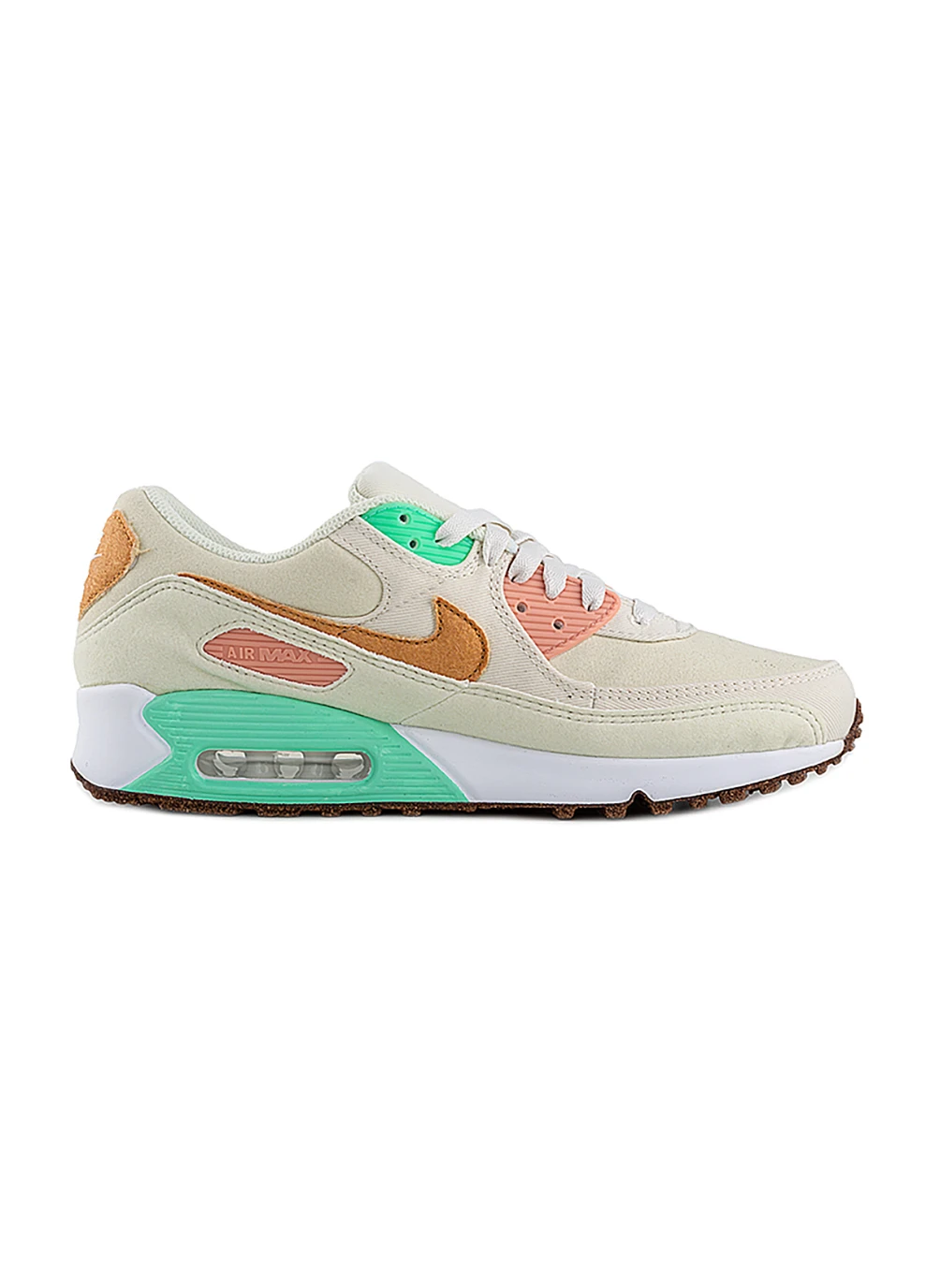 Бежеві кросівки w air max 90 lx бежевий демісезон Nike