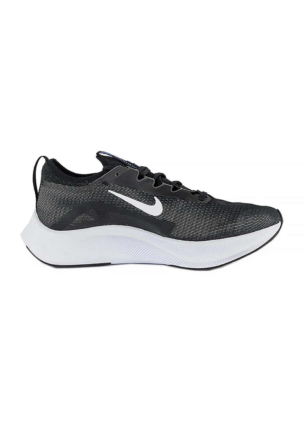 Черные демисезонные мужские кроссовки zoom fly 4 черный Nike