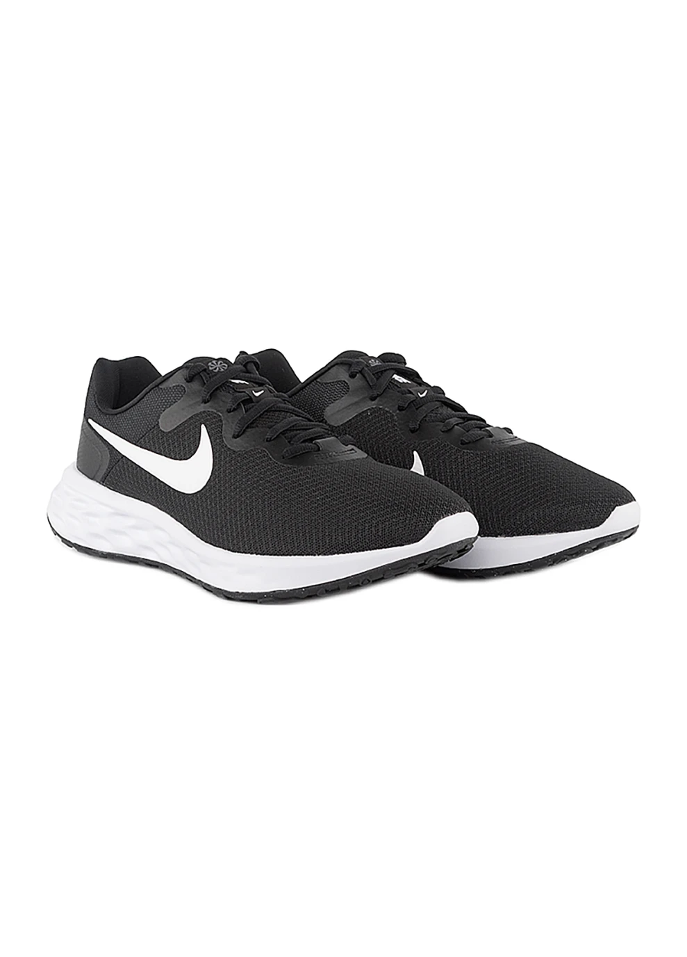 Черные демисезонные мужские кроссовки revolution 6 nn 4e черный Nike
