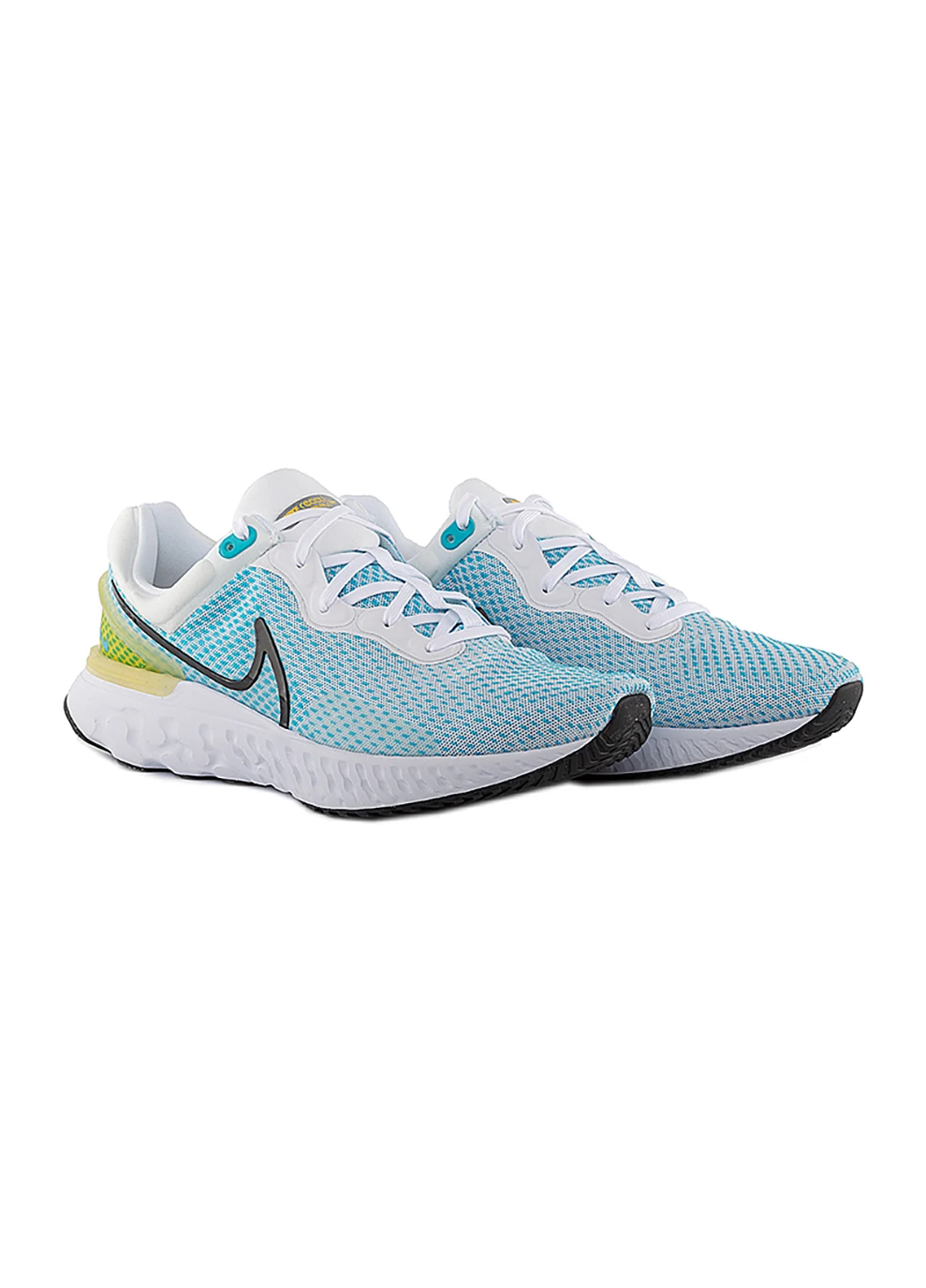 Синие демисезонные мужские кроссовки react miler 3 голубой Nike