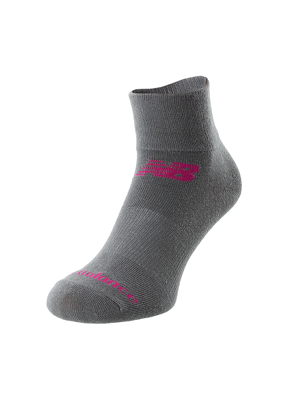 Розовые мужские носки prf cotton flat knit ankle 3 pair розовый New Balance логотипы (260796075)