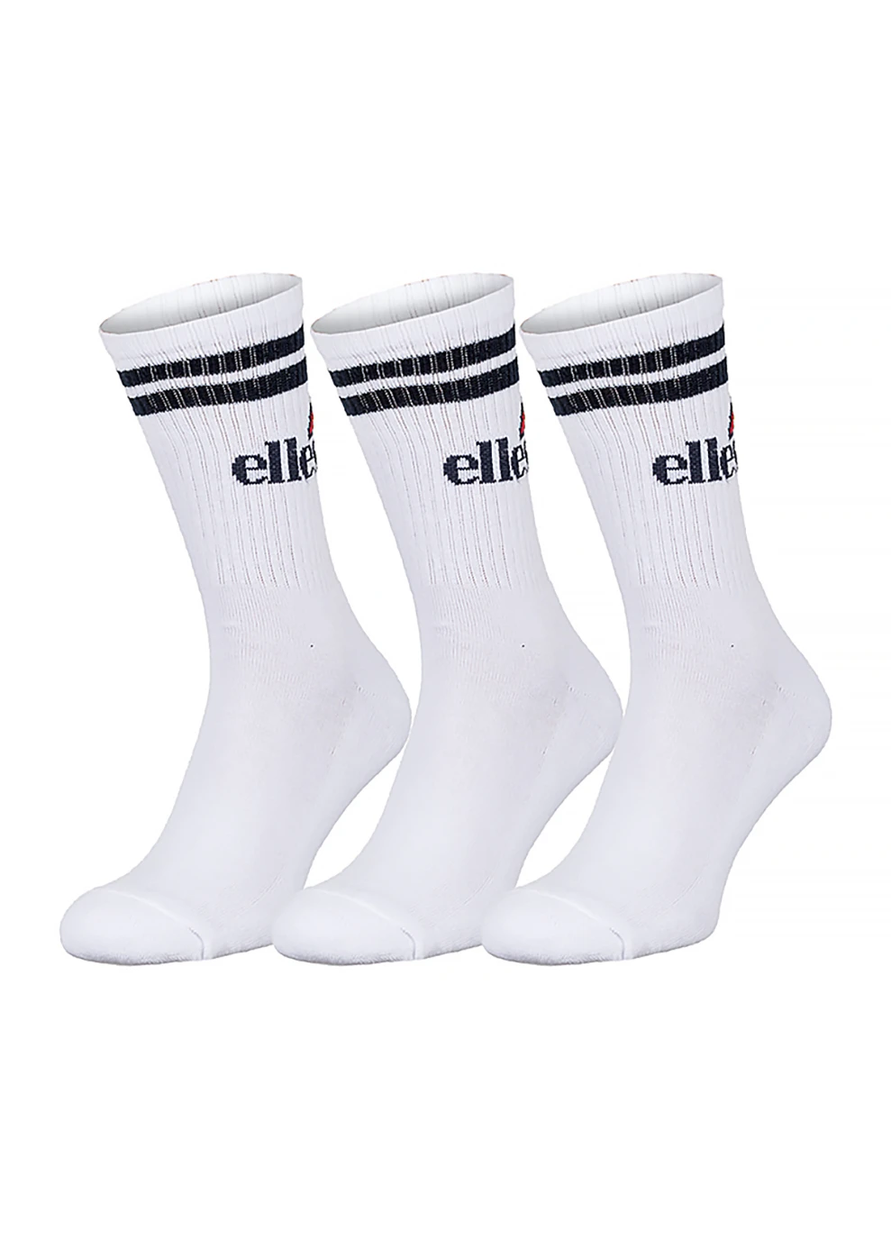 Белые мужские носки pullo белый Ellesse логотипы (260792877)