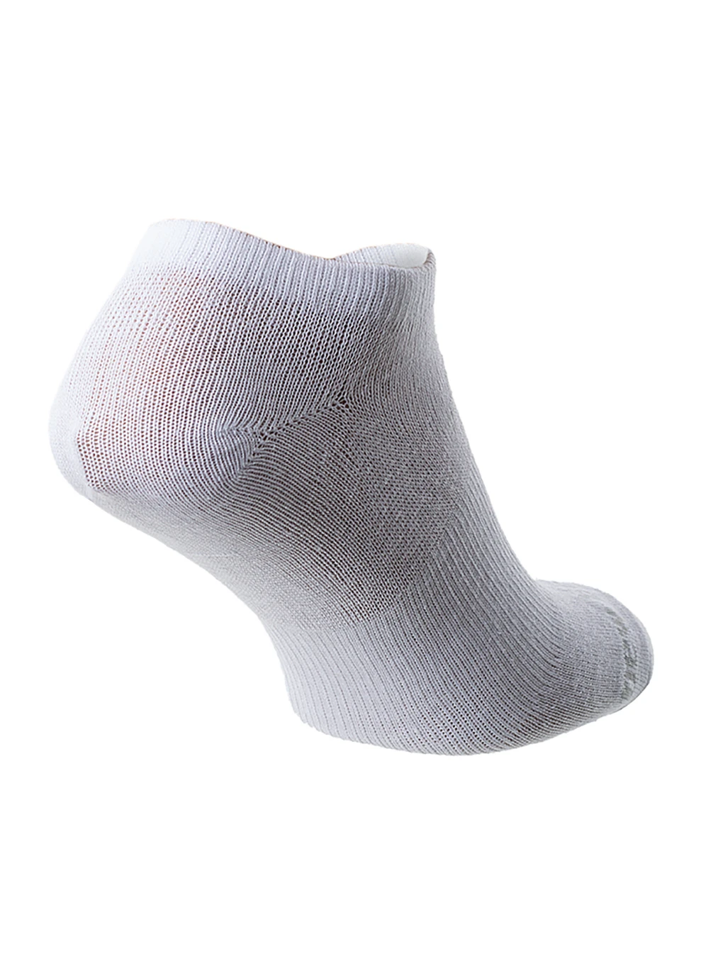 Білі чоловічі шкарпетки prf cotton flat knit no show 3 pair білий New Balance логотипи (260794156)