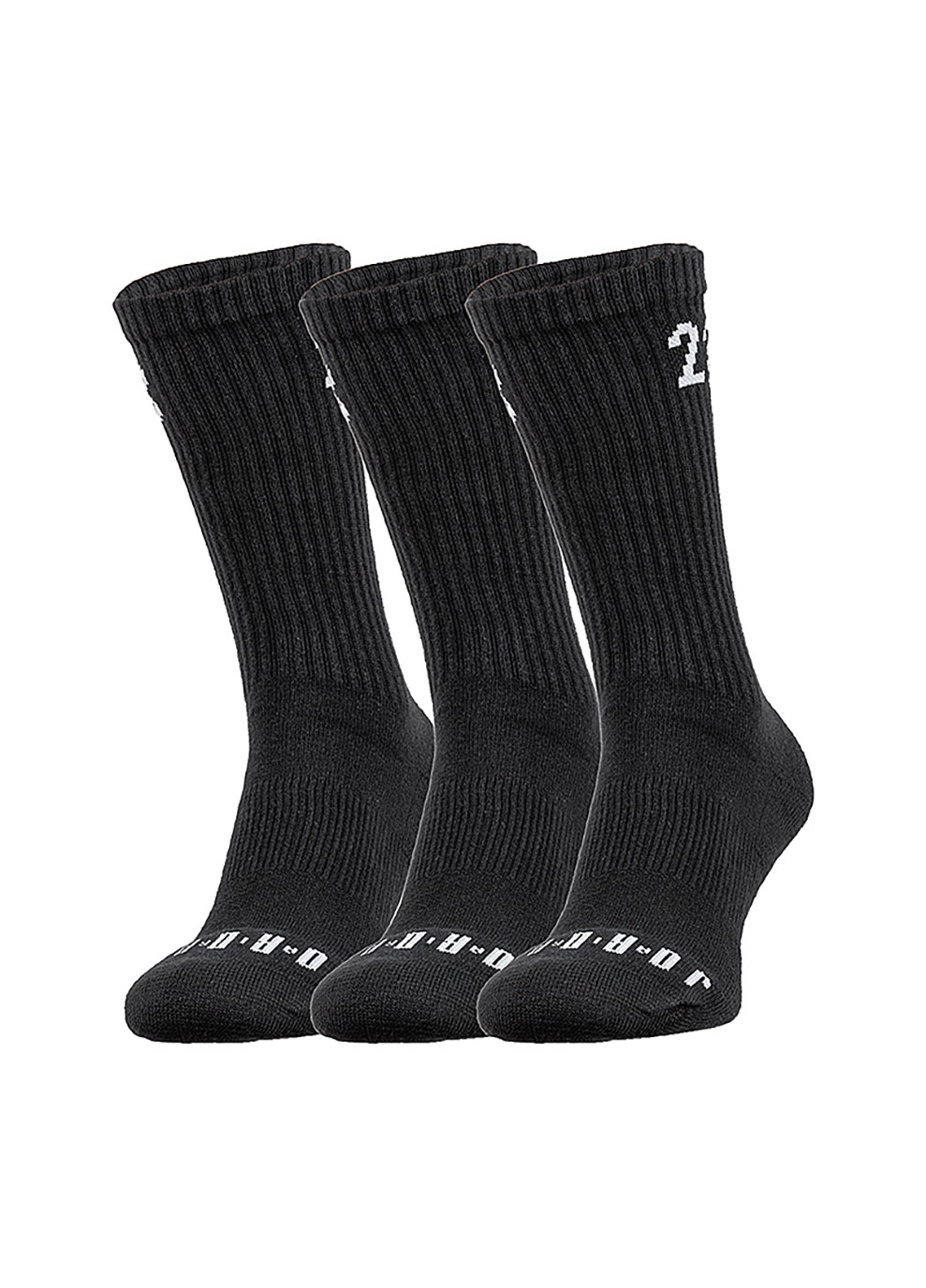 Чоловічі Шкарпетки ESSENTIAL CREW 3PR Чорний Jordan (260796127)