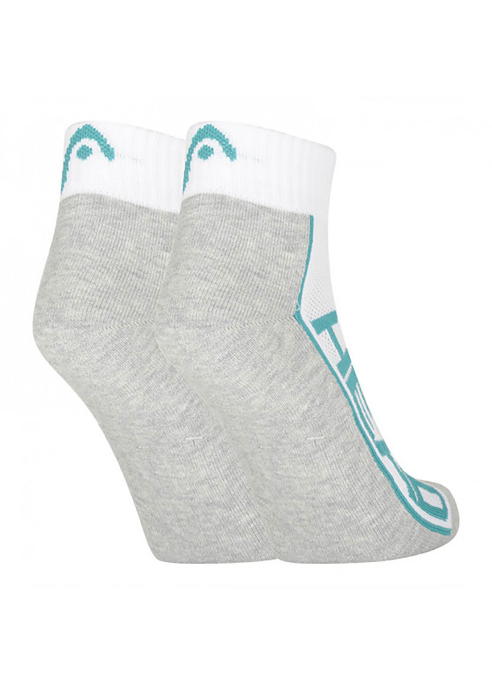 Білі шкарпетки performance quarter 2p unisex мультиколор; білий; сірий Head логотипи (260793077)