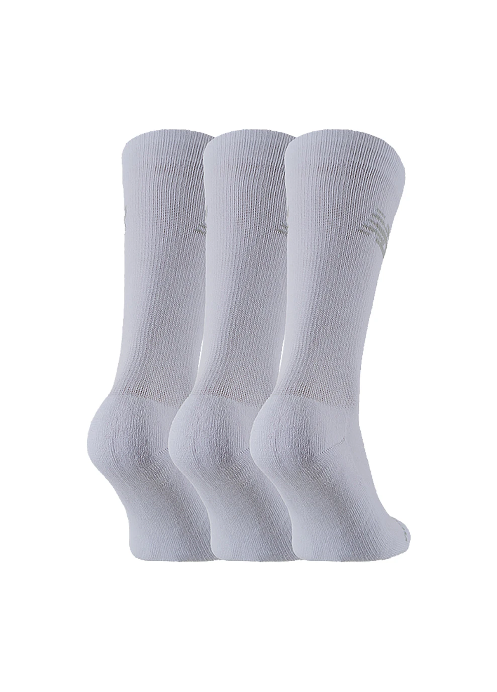 Білі чоловічі шкарпетки prf cotton cush crew 3 pair білий New Balance логотипи (260792784)