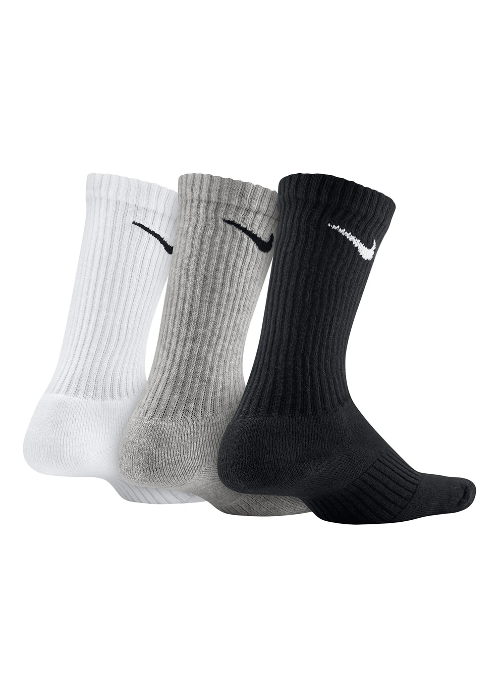 Шкарпетки Cotton Cushion Crew Junior 3-pack black/gray/white Nike (260795936)