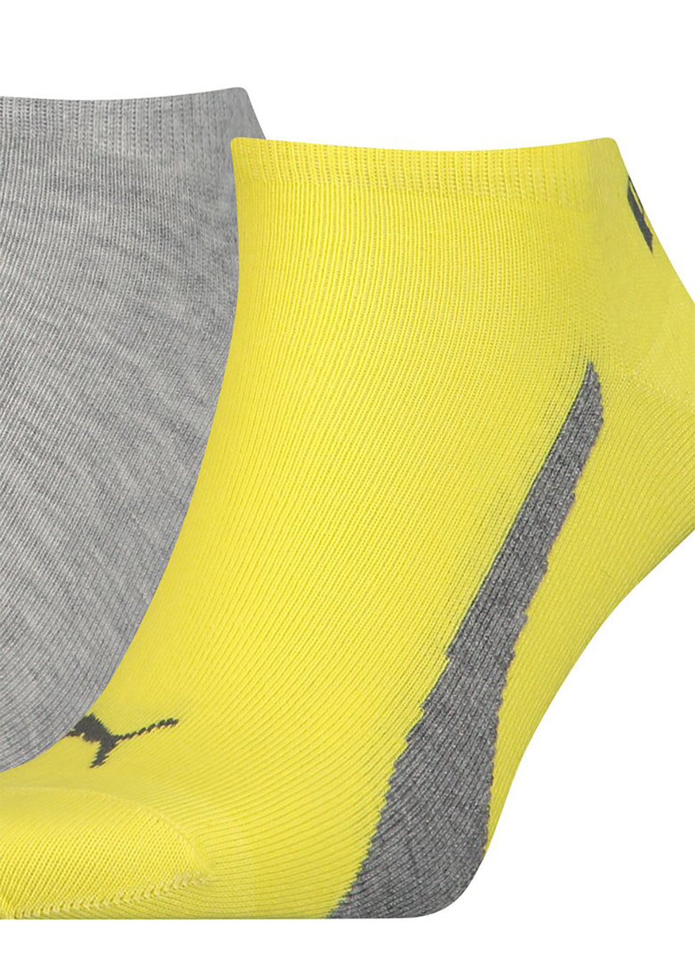 Носки Unisex Lifestyle Sneakers 3-pack gray/yellow Puma (260793787)