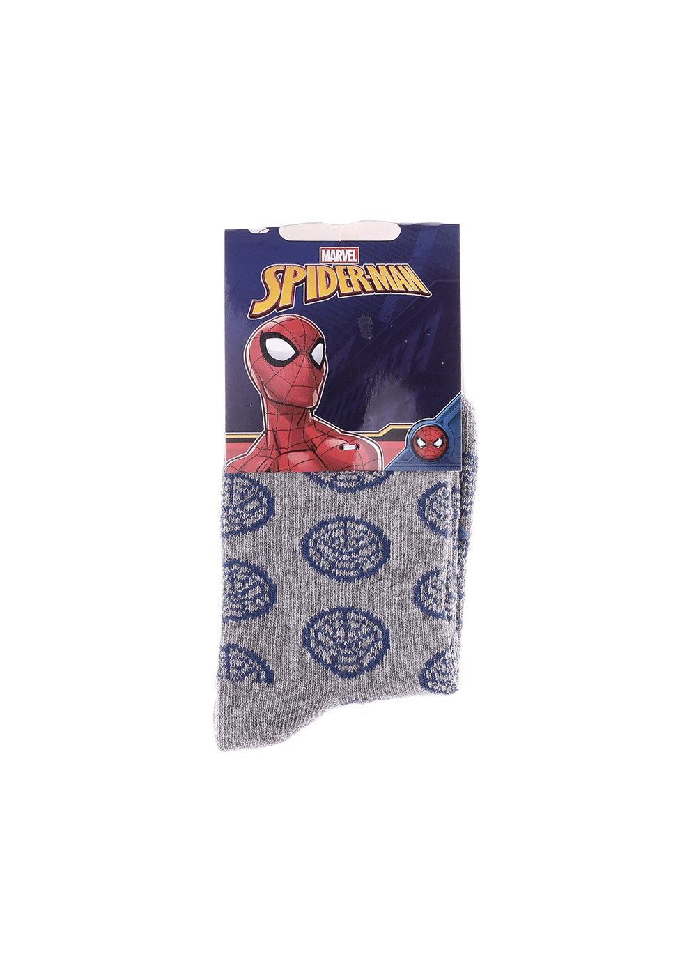 Шкарпетки Spider Man All Over De Tete Spiderman gray Marvel (260794690)