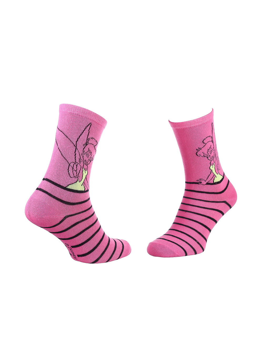 Шкарпетки Fees Bells La Fee Stripes 1-pack pink Disney (260793744)