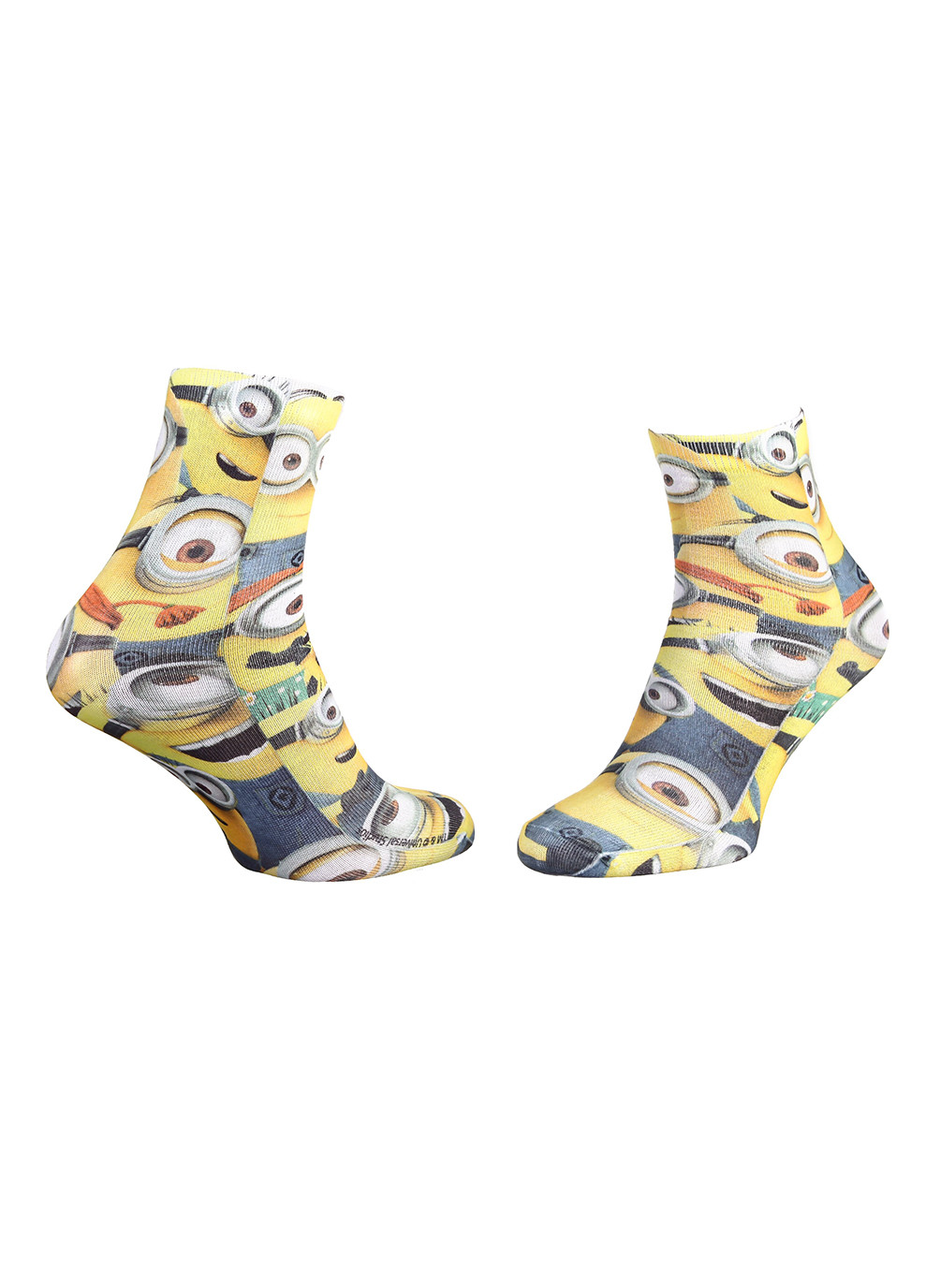 Шкарпетки All Over De 1-pack yellow Minions (260796305)